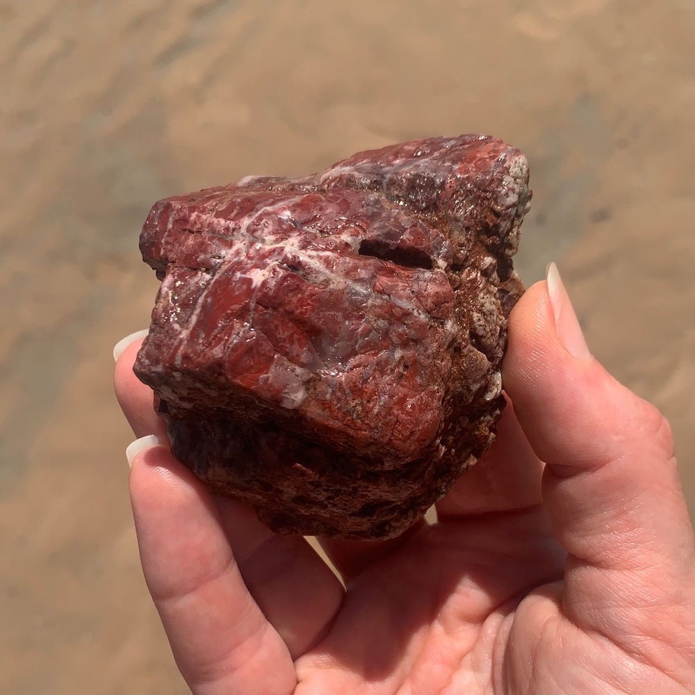 Jasper • Red Jasper Crystal • Arizona Rocks • Natural Rocks & Minerals - Picture 9 of 11